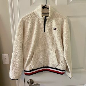 Tommy Hilfiger Sherpa Half Zip Sweatshirt